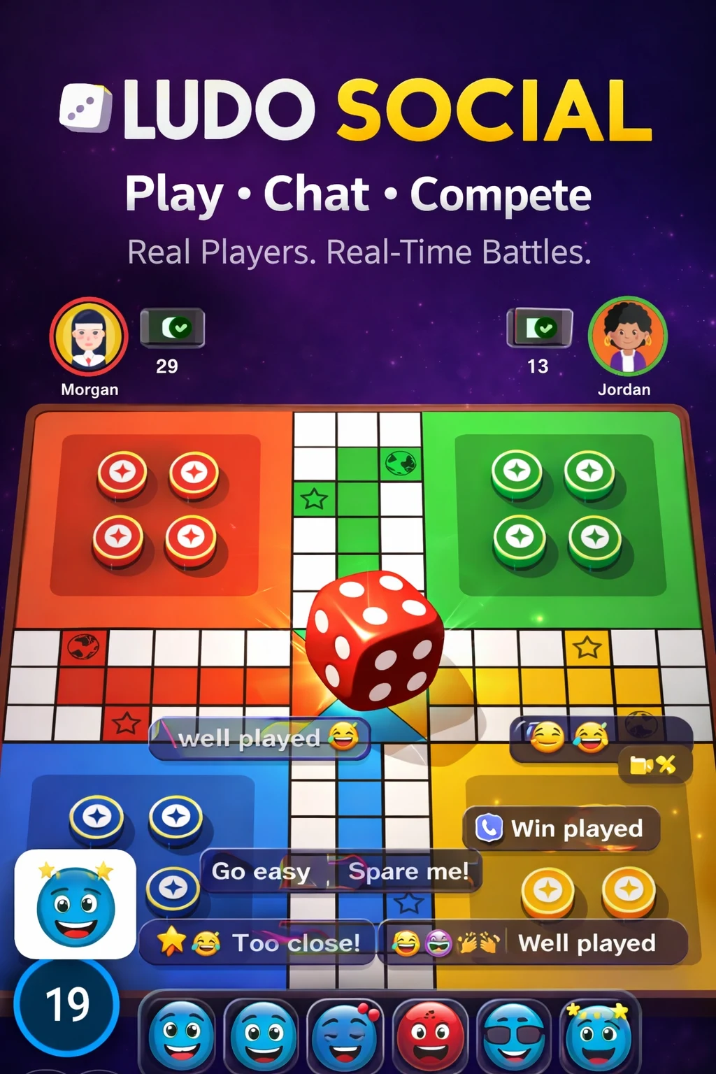 Ludo Social STAR: Dice game screenshot